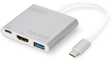 Digitus Adapter USB-C to HDMI+USB 3.0+USB-C (DA-70838-1)