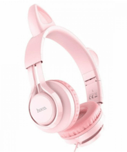 Hoco W36 Cat Ear 3.5mm Pink