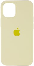 Mobile Case Silicone Case Full Protective Mellow Yellow for iPhone 13 Pro