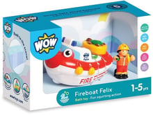 Игрушка для купания WOW Toys Fireboat Felix Пожарный катер Феликса (01017)