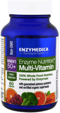 Enzymedica Enzyme Nutrition Multi-Vitamin Women's 50+ Мультивитамины и ферменты для женщин 50+ 60 капсул