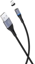 XO USB Cable to Lightning Magnetic 2A 1m Black (NB125)