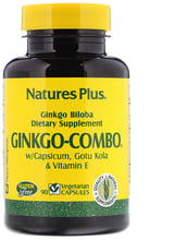 Nature's Plus, Ginkgo-Combo, 90 Veggie Caps (NAP-01092)