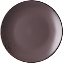 Тарелка обеденная Ardesto Lucca 26 см Grey brown (AR2926GMC)