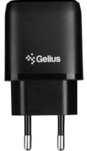 Gelius Wall Charger USB+USB-C Pro X-Duo GP-HC014 QC3.0/PD20W Black
