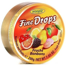 Леденцы Fine Drops Bonbons mit Frucht Bonbons (175 г) (WT3822)