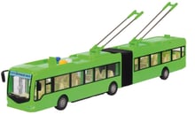 Тролейбус Автопром 1:43 зеленого кольору зі світловими та звуковими ефектами (7991D)