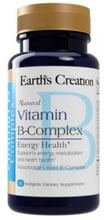Earth's Creation Vitamin B Complex Вітамін В 60 м'яких капсул
