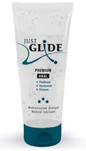 Веганська анальна змазка на силіконовій основі - Just Glide Premium Anal, 200 ml