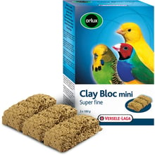 Минеральный блок с глиной Versele-Laga Orlux Clay Bloc Mini для мелких птиц 540 г