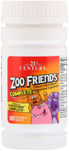 21st Century Zoo Friends Complete 60tabl