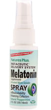 Nature's Plus, Insta Nutrient, Melatonin Supplement Spray, Natural Peppermint, 2 fl oz (59.14 ml) (NTP4762)