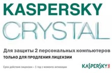 Kaspersky Crystal R3 продление лицензии (скретч-карта)