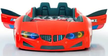 Детская кровать машина BMW VIP красная