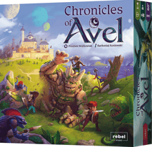 Настольная игра Rebel Chronicles of Avel: Board Game EN НА АНГЛИЙСКОМ ЯЗЫКЕ