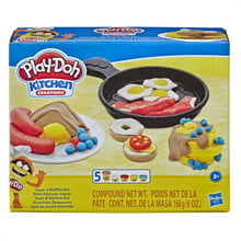Ігровий набір маси для ліплення Hasbro Play-Doh Кухонні приналежності (E7253_E7274 PD TOAST N WAFFLES SET)