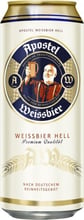 Пиво нефильтрованное Apostel Hefeweissbier ж/б 5% 0.5л (PLK4054500101008)