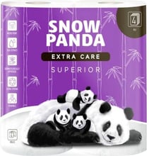 Туалетная бумага Сніжна панда EXTRA CARE т/п 4шт Superior 4 слоя