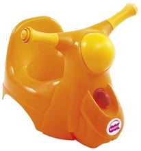 Горшок OK Baby Scooter со звуковой фарой оранжевый (38224530)