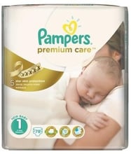 Подгузники Pampers Premium Care Newborn (2-5 кг) Эконом 78шт (4015400274667)
