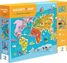 Развивающая магнитная игра Карта планеты DoDo 200201