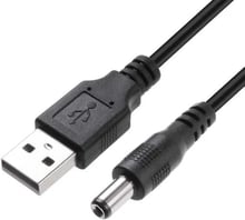 Кабель питания для роутера USB Cable to DC 5.5 1.5m 5v/9v/12v
