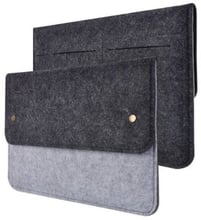 Gmakin Cover Envelope Felt Black/Grey (GM05) for MacBook 13-14"