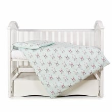 Сменная постель Twins Premium Glamour Limited Кролики mint, мятный (3 эл) (3064-PGNEWR-014)