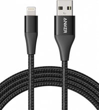 ANKER USB Cable to Lightning Powerline+ II 1.8m Black (A8453H11)