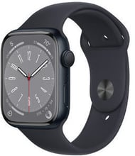 Apple Watch Series 8 45mm GPS Midnight Aluminum Case with Midnight Sport Band (MNP13) UA Approved Витринный образец