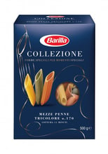 Макароны Barilla Collezione Mezze Penne Tricolore 500 г (8076809501415)(WT4884)
