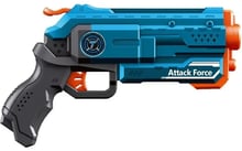 Игрушечный пистолет Turbo Attack Force с мягкими патронами 6 шт. (ВТ306)