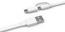 Huawei USB Cable to USB-C/microUSB 1.5m White (AP55S)