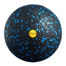 Мяч массажный 4FIZJO EPP Ball 10 диаметр 10 см черно-голубой (4FJ0215)
