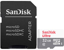 SanDisk 32GB microSDHC class 10 Ultra Light (SDSQUNR-032G-GN3MA)