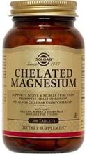 Solgar Chelated Magnesium, 100 Tablets (SOL-54709)