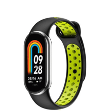 BeCover Vents Style Black-Green (709416) for Xiaomi Mi Smart Band 8