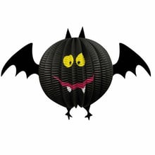 Декор подвесной бумажный 3D Yes! Fun Хэллоуин Летучая мышь 20 см (973636)