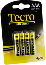 Батарейки Tecro R03P-4B (UE) 4шт
