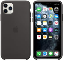 Apple Silicone Case Black (MX002) for iPhone 11 Pro Max