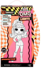 Игровой набор с куклой L.O.L. SURPRISE! серии "O.M.G. Lights" - Леди Гонщик (565161)