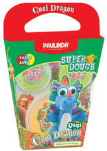 Масса для лепки Paulinda Super Dough Cool Dragon Дракон голубой (PL-081378-14)