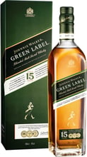 Виски Johnnie Walker «Green label», with box, 0.7 л