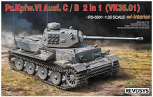 Немецкий танк Pz. Kpfw. VI Ausf. C/B 2 in 1 VK36.01