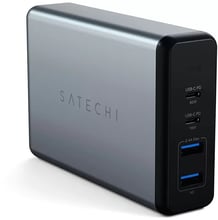 Satechi USB Wall Charger 2xUSB-C+2xUSB 108W Space Grey (ST-TC108WM)