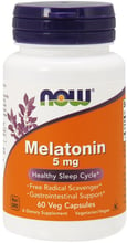 NOW Foods MELATONIN 5 mg VCAPS 60 VCAPS Мелатонин