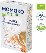 Каша безмолочная Мамако Organic 5 злаков 200 г (1105566)
