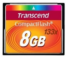 Transcend 8GB CompactFlash 133X (TS8GCF133)