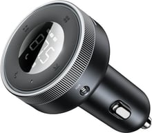 FM-трансмітер Baseus Car Wireless MP3 Charger (Wireless 5.0+5V/3.4A) Black (CCLH-01)