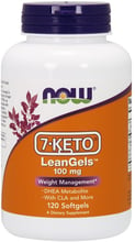 NOW Foods 7-Keto LeanGels 100 mg Softgels 120 caps